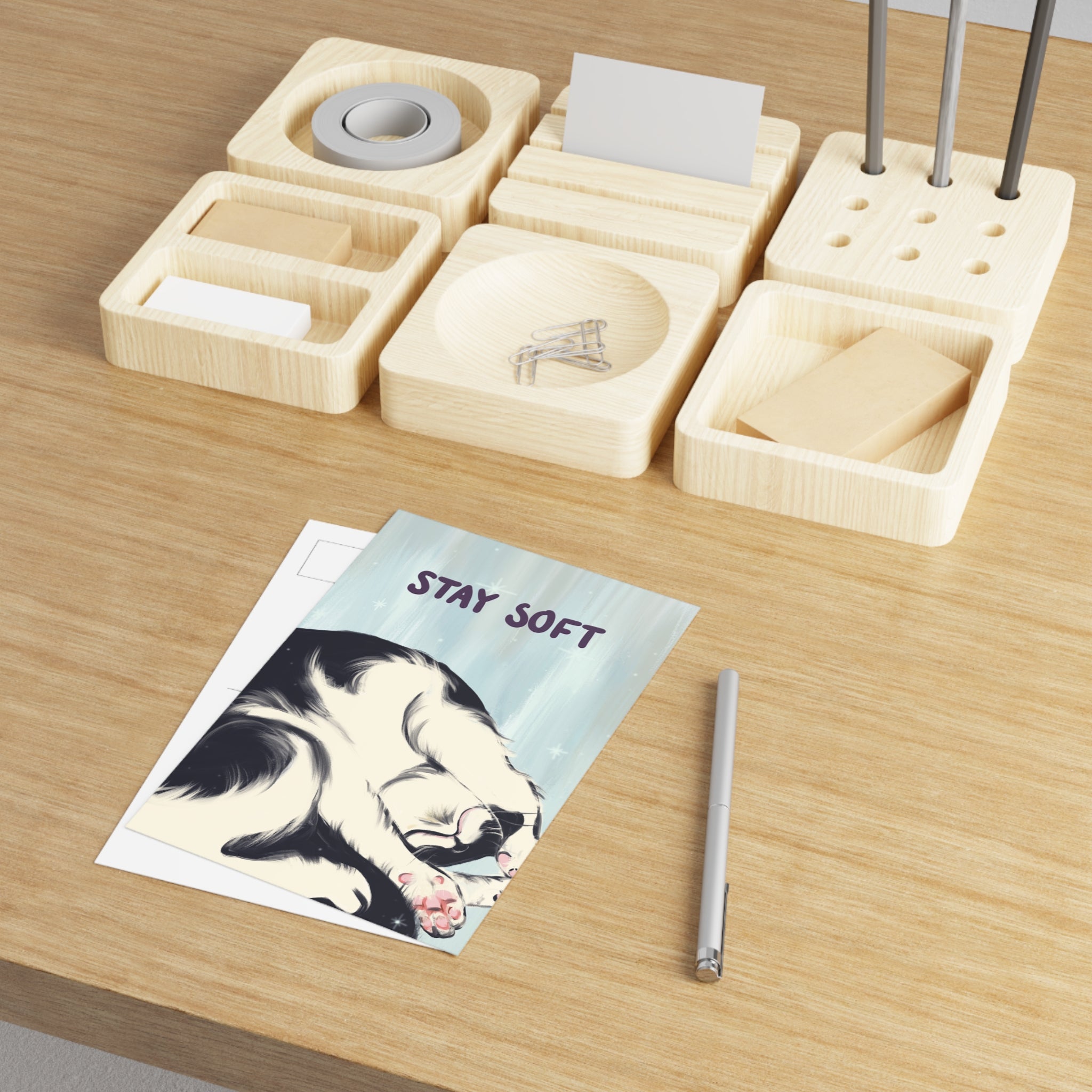 Stay Soft Postcard — Fine Art Post Card