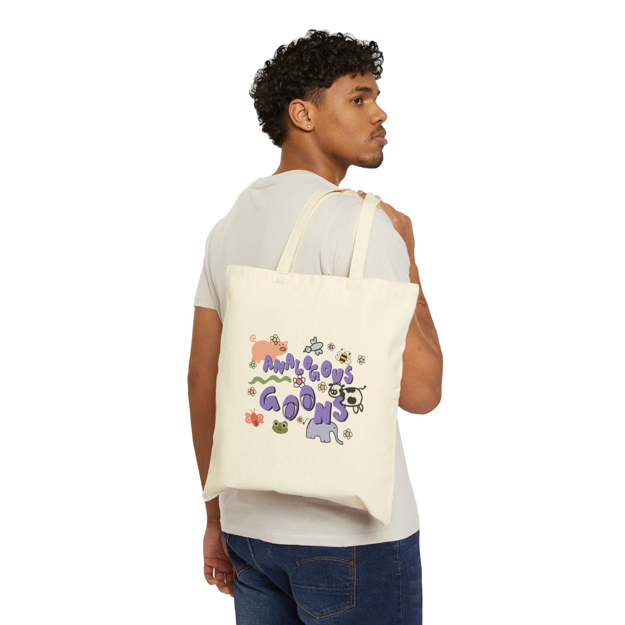 Analogous Goons Cotton Canvas Tote Bag