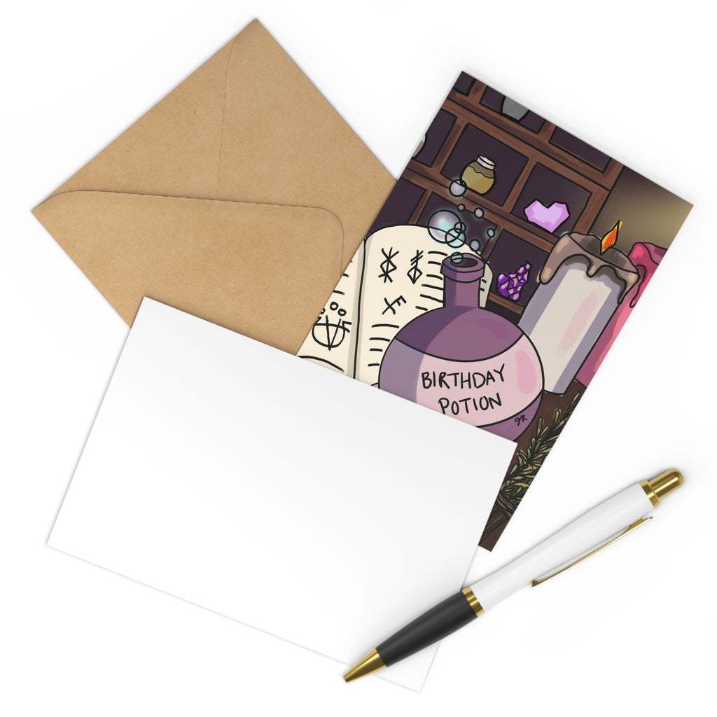 Birthday Potion Postcards (7-Pack)