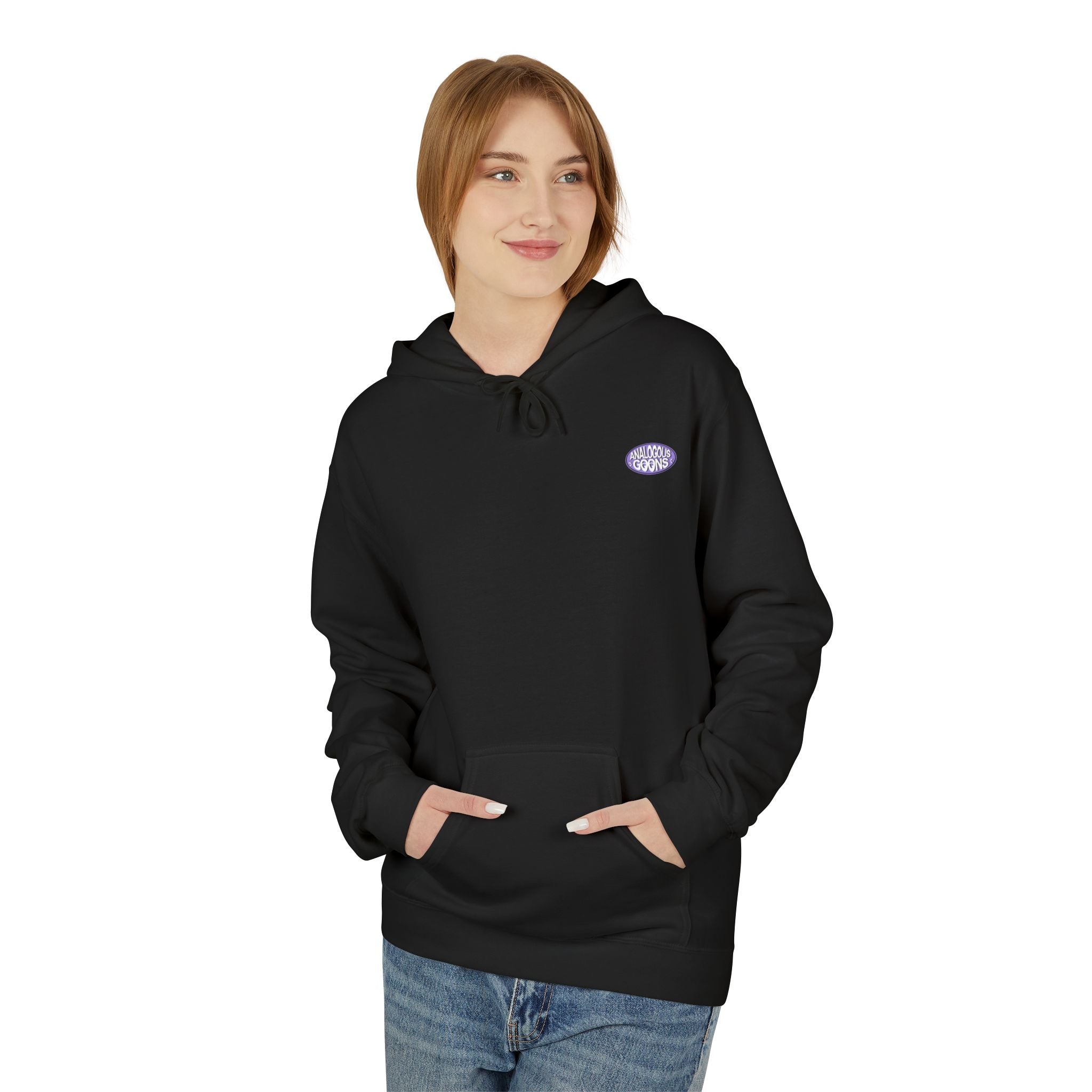 Analogous Goons Logo Hoodie — Unisex Midweight Fleece