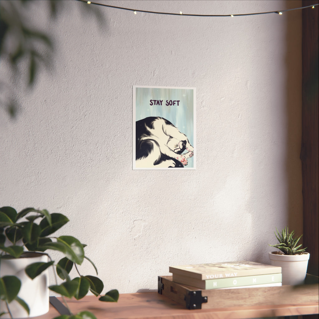 Stay Soft  —  Fine Art Print