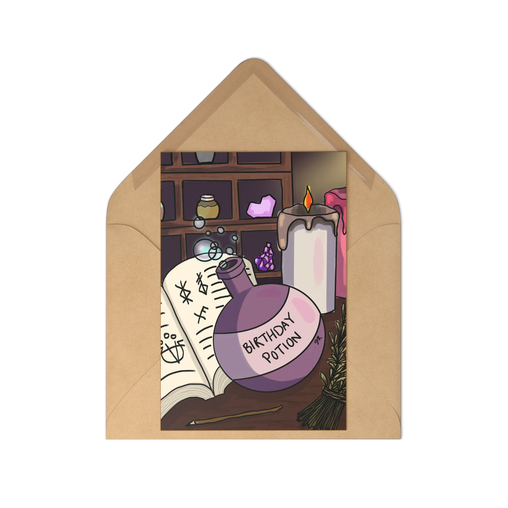 Birthday Potion Postcards (7-Pack)