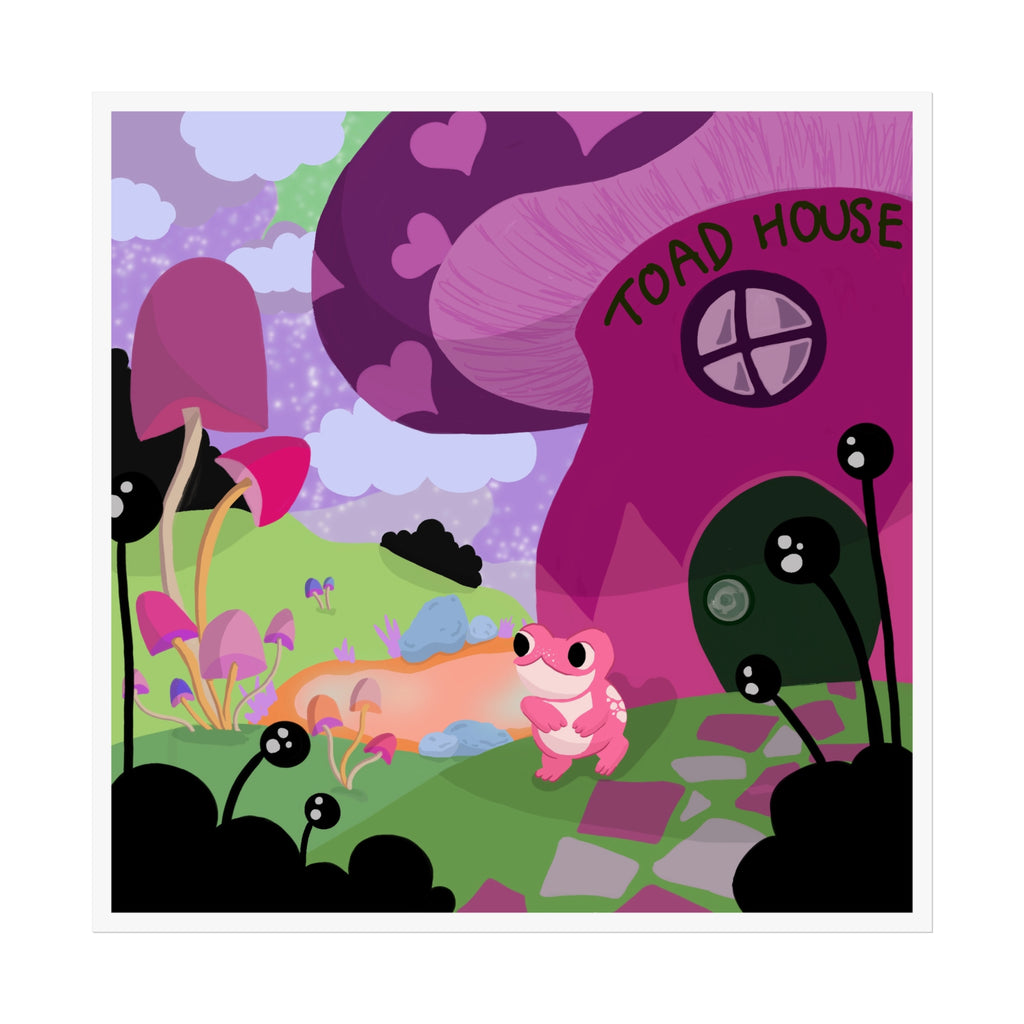 Toad's Morning Stroll - Fine Art Poster
