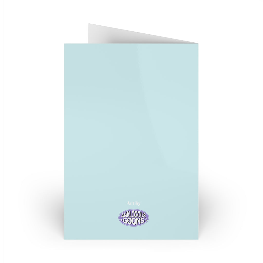 The Horrors Persist But So Do I - Greeting Card (Single or 10-Pack)