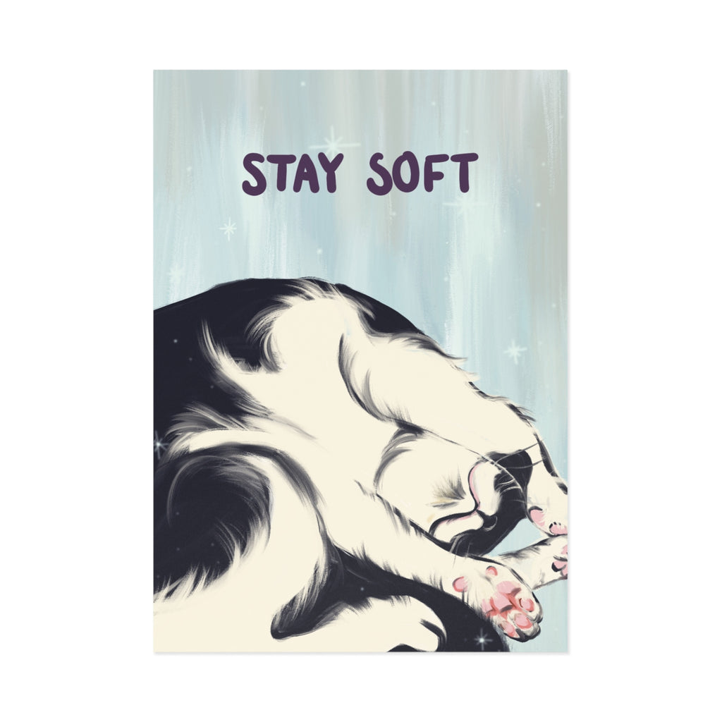Stay Soft Postcard — Fine Art Post Card