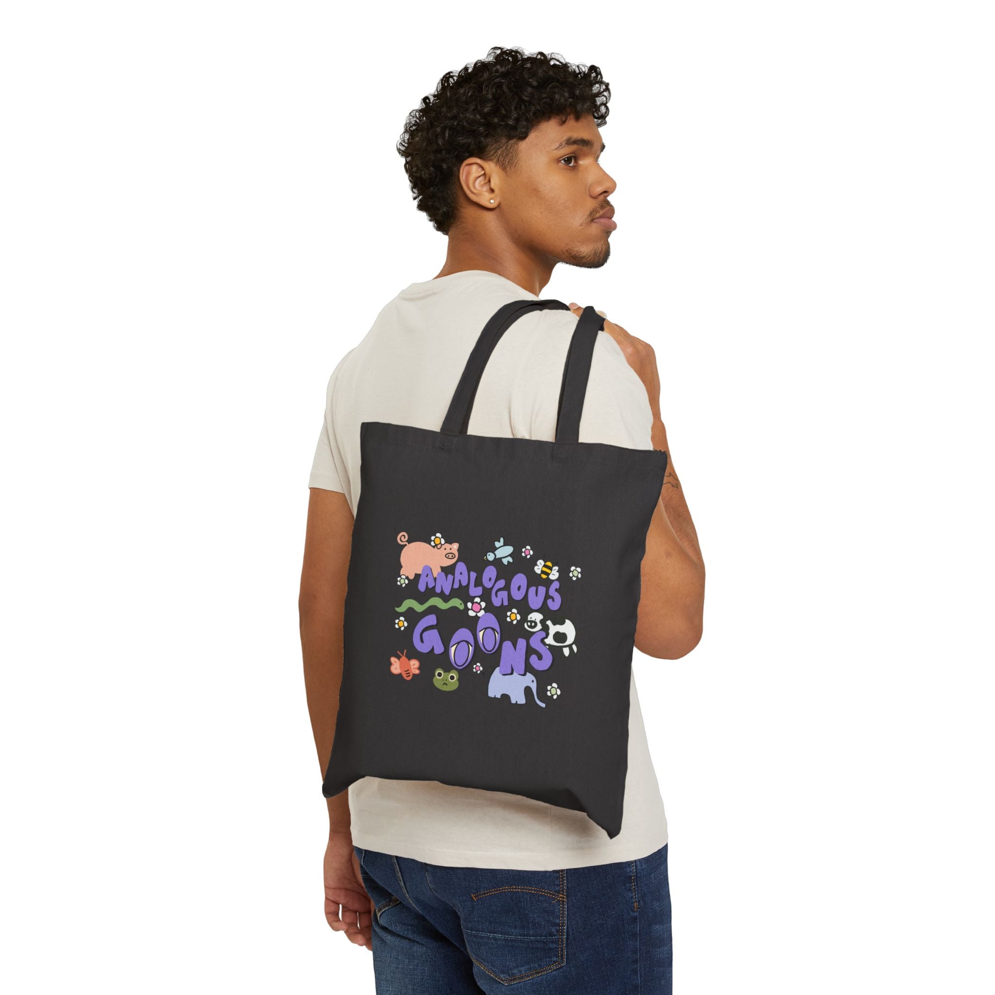 Analogous Goons Cotton Canvas Tote Bag